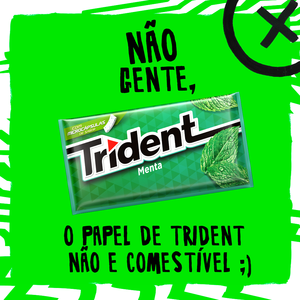 Trident Papel Comestivel